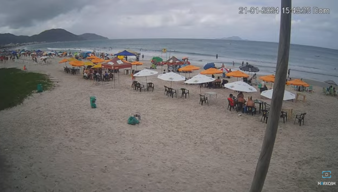 Câmera ao Vivo Florianópolis - Praia dos Ingleses - Beach House Bistro&Lounge